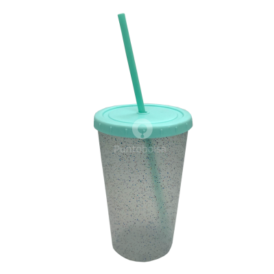 Vaso Glitter con Sorbete 500 cc x 60 Unidades - Image 3