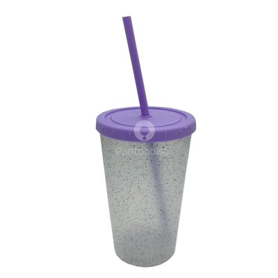 Vaso Glitter con Sorbete 500 cc x 60 Unidades - Image 2