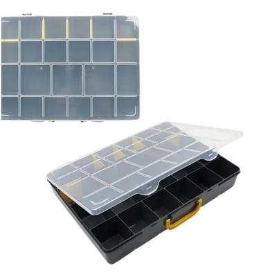 Maletín Plástico con 23 Divisiones