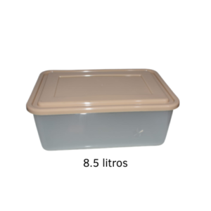 Hermético Rectangular 8.5 Litros con Tapa