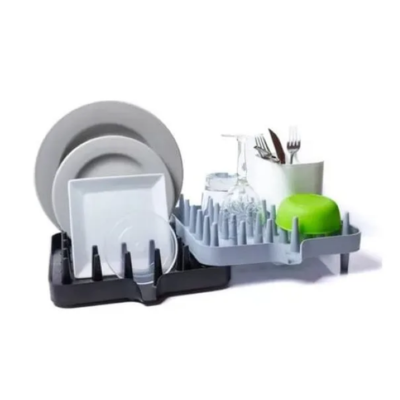 Escurridor de Platos Adaptable con Cubiertero