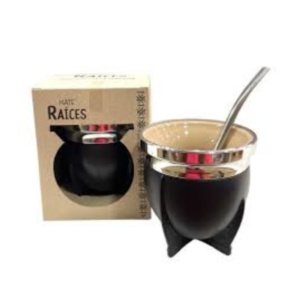 Mate Raíces con Bombilla