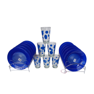 Set de Vajilla Pintada Durax x 18 Piezas - Image 4