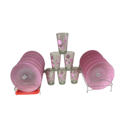 Set de Vajilla Pintada Durax x 18 Piezas - Image 3