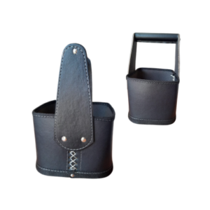 Porta Termo y Mate Símil Cuero Reforzado