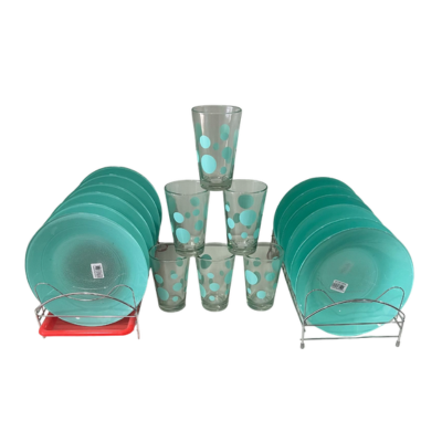 Set de Vajilla Pintada Durax x 18 Piezas - Image 2