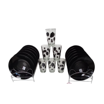 Set de Vajilla Pintada Durax x 18 Piezas