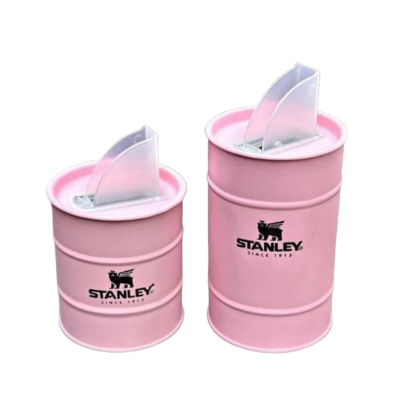 Latas Símil Yerbero y Azucarero con Pico Vertedor – Colores Varios - Image 3