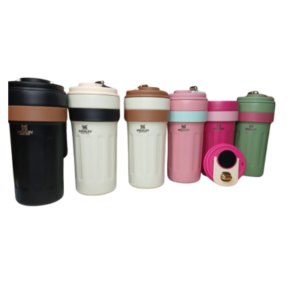 Vaso Térmico con Sensor de Temperatura y Tapa Hermética