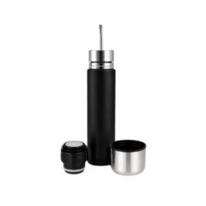 Termo y automate 2 en 1 de acero inoxidable de 750cc con bombilla