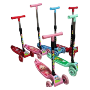 Monopatín de 3 Ruedas Infantil con Manubrio Regulable